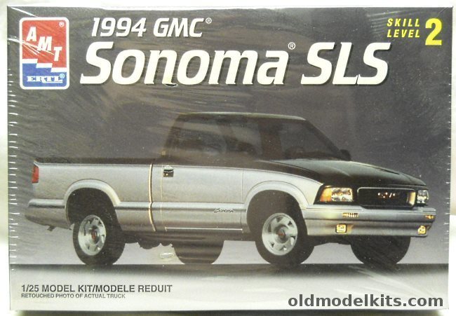 AMT 1/25 1994 GMC Sonoma SLS Pickup Truck, 8128 plastic model kit
